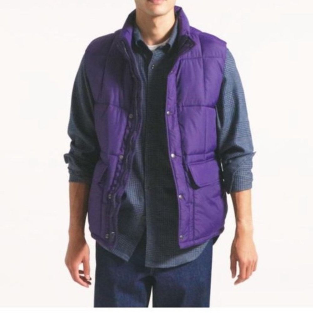 J.Crew Nordic Puffer Vest with Primaloft